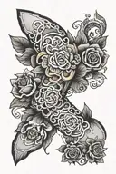 Arm Bandage tattoo design idea