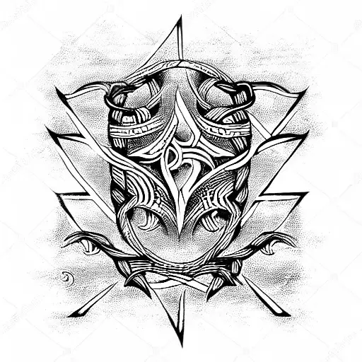 alchemy tattoo design idea