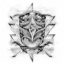 alchemy tattoo design idea