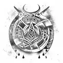 alchemy tattoo design idea