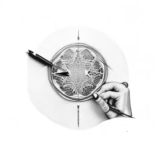 pinky promise tattoo design idea