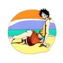 Luffy one piece tattoo design idea