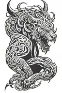 berserk beast of darkness tattoo design idea