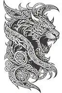berserk beast of darkness tattoo design idea