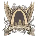  St. Louis arch with wings made tattoo design idea