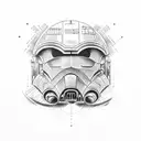 millenium falcon tattoo design idea