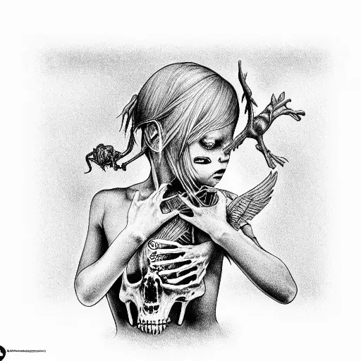 children shouldn't play with dead things tattoo design idea