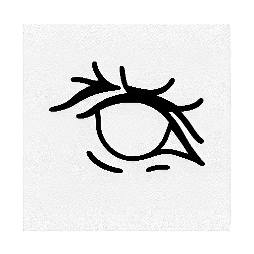 delicate point of view tattoo design idea