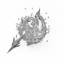 flash tattoo design idea