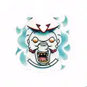 itchy from simpsons  tattoo design idea