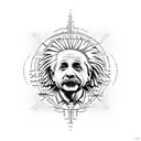 Diferential Geometry Einstein Equations tattoo design idea