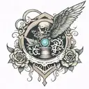 biblical ideas based tattoo design idea