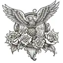 biblical ideas based tattoo design idea