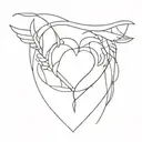 Cause the sign on your heart said it's still reserved for me Honestly, who are we to fight the alchemy?  tattoo design idea
