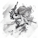 war and peace  tattoo design idea