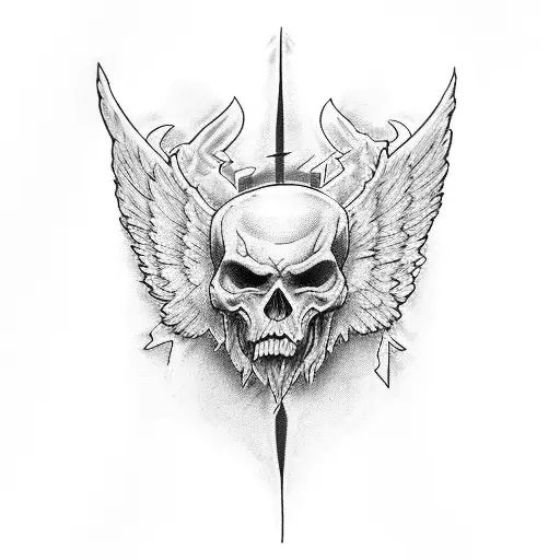 it was pride that changed angels to devils, it is humility that changes men into angels.  tattoo design idea