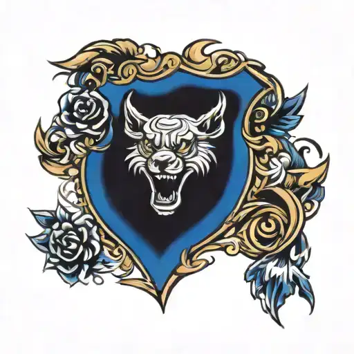 schalke tattoo design idea