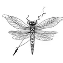 Dragonfly tattoo design idea