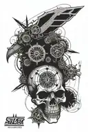 stalker radiation gear tattoo design idea