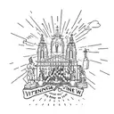 the song "vienna" by billy joel, specifically the line "slow down you crazy child" tattoo design idea