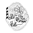the song "vienna" by billy joel, specifically the line "slow down you crazy child" tattoo design idea
