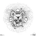 the song "vienna" by billy joel, specifically the line "slow down you crazy child" tattoo design idea