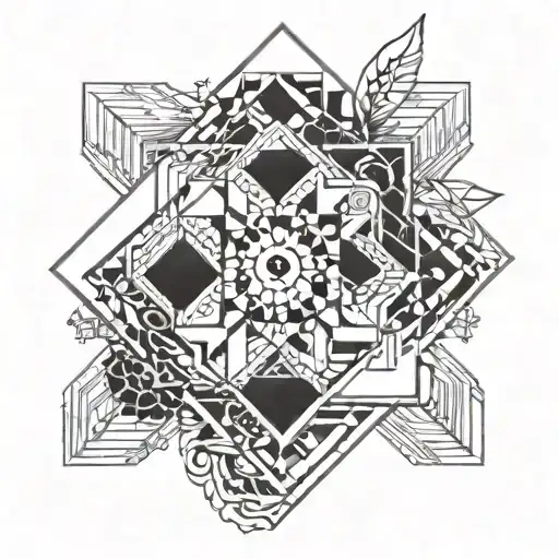 grandma known as "mama" tattoo design idea