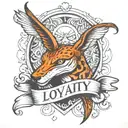Loyalty  tattoo design idea
