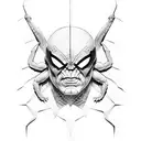 hulk and spiderman tattoo design idea