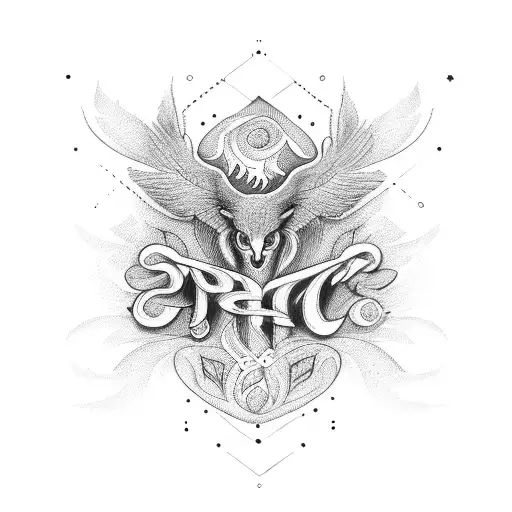 write the word "Grace" tattoo design idea