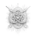 math style 1/137 tattoo design idea