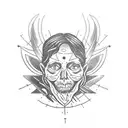 chef knife charlotte tattoo design idea