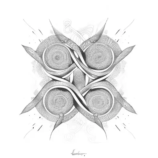 Infinity Symbol tattoo design idea