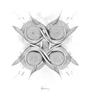 Infinity Symbol tattoo design idea