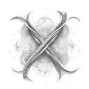 Infinity Symbol tattoo design idea