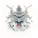 ronin tattoo design idea