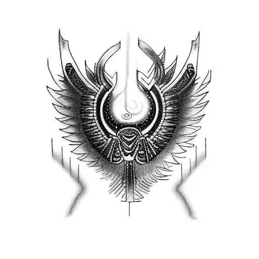 maori wrist band and seven chakras tattoo design idea