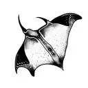 manta rays tattoo design idea