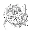 trebol tattoo design idea