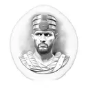 Roman soldier tattoo design idea