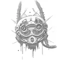 Nier Automata B2 tattoo design idea