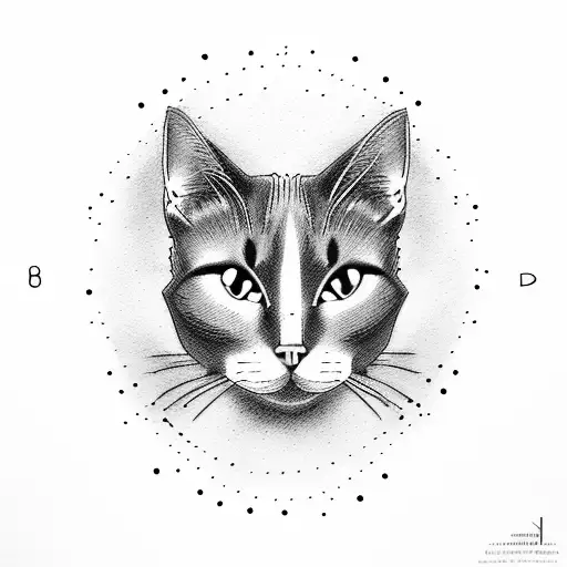 cat and dog bdsm tattoo design idea