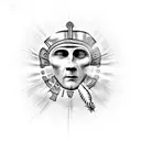 Romans 12:19 tattoo design idea