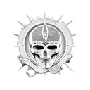 Romans 12:19 tattoo design idea