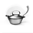 steel pan tattoo design idea