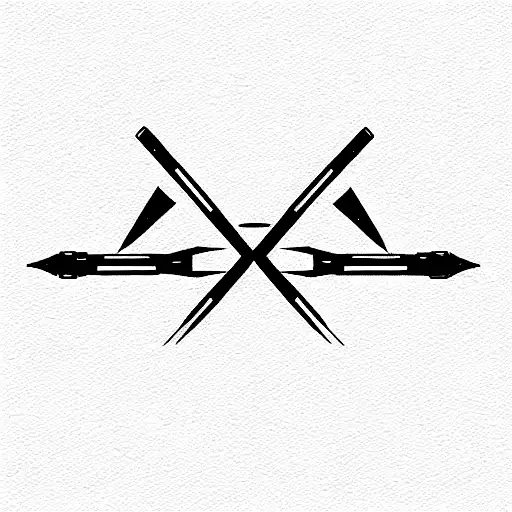 x-wing tattoo design idea