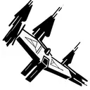 x-wing tattoo design idea