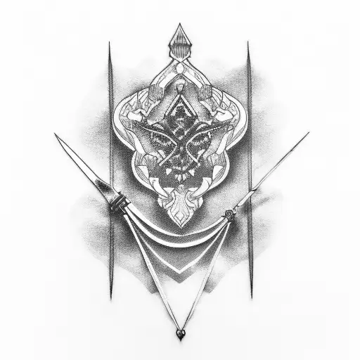 lawyer tattoo design idea