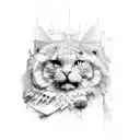 Civil Engineering  tattoo design idea