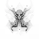 situs inversus tattoo design idea
